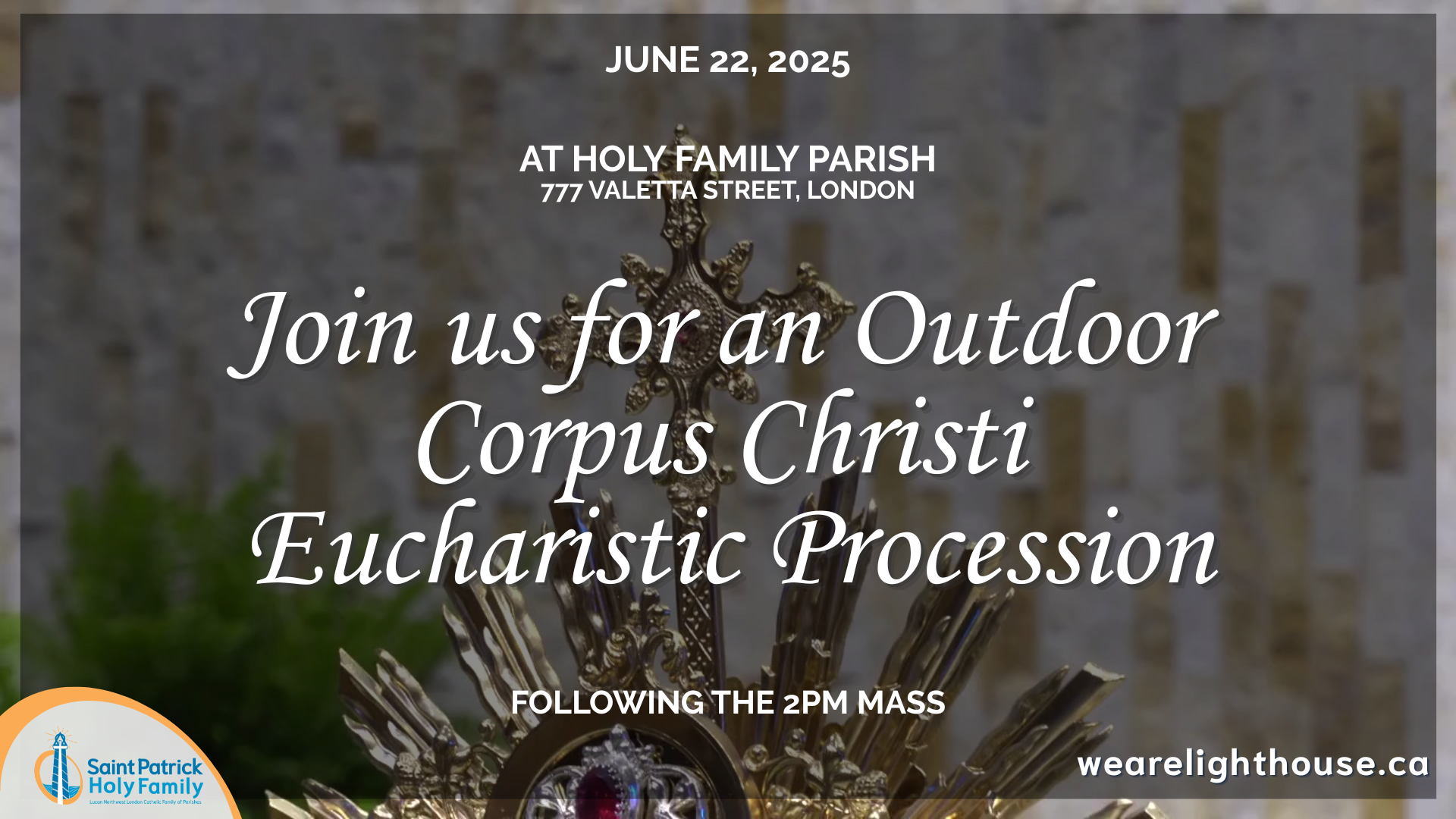 Saint Patrick, Lucan and Holy Family, London - Family Connection ...